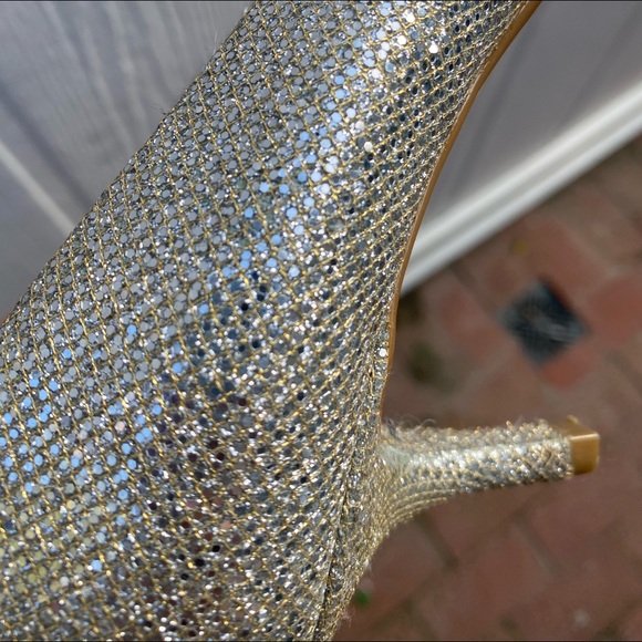 Michael Michael Kors Glitter Kitten Heels - Picture 6 of 7